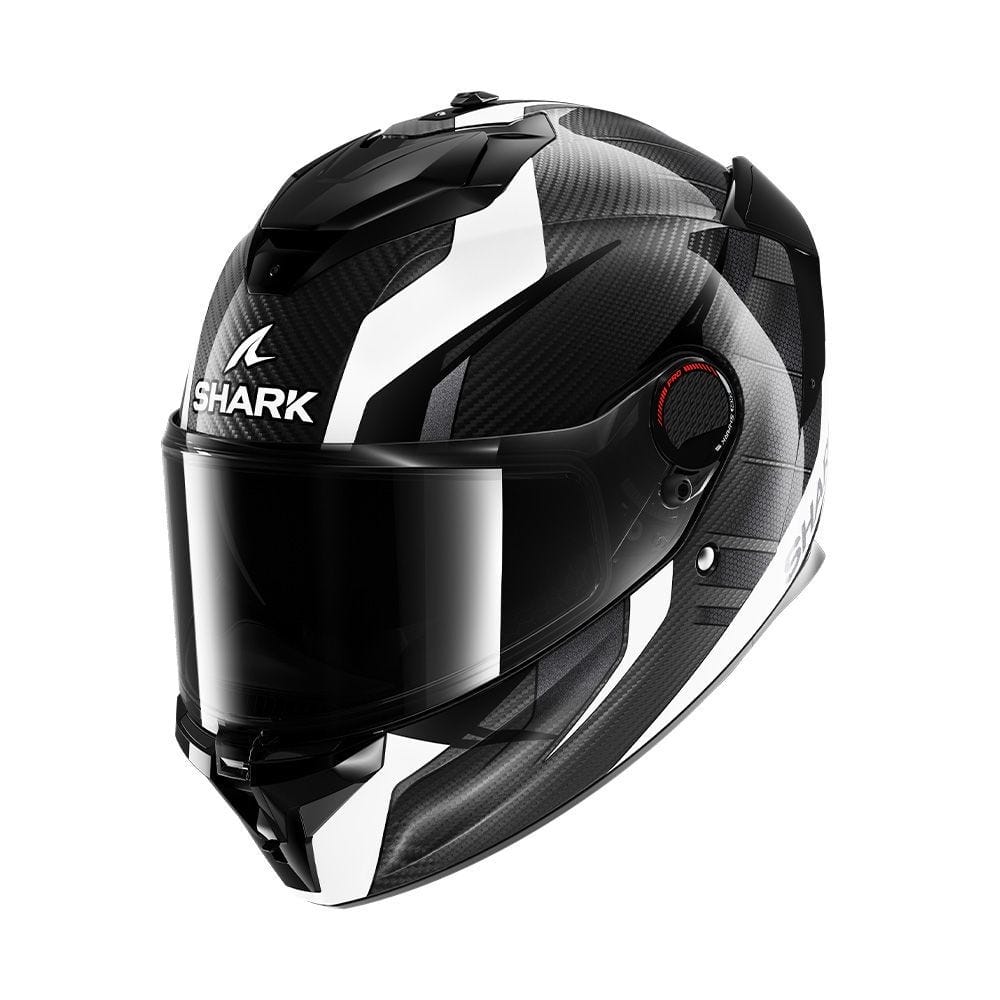 Shark Helmut SHARK SPARTAN GT PRO CARBON KULTRAM BLACK/WHITE HELMET
