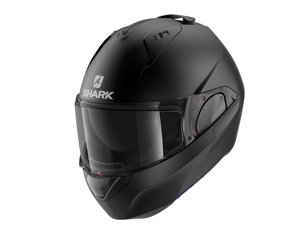 Shark Helmut Small SHARK EVO ES MATT BLACK FLIP UP MODULAR HELMET