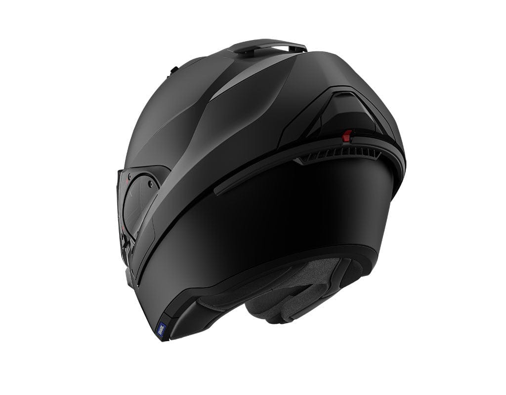 Shark Helmut Small SHARK EVO ES MATT BLACK FLIP UP MODULAR HELMET