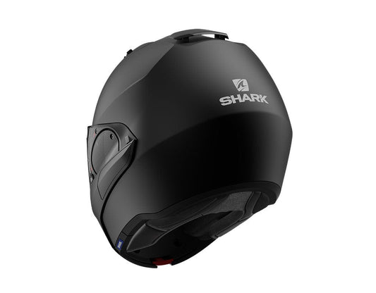 Shark Helmut Small SHARK EVO ES MATT BLACK FLIP UP MODULAR HELMET