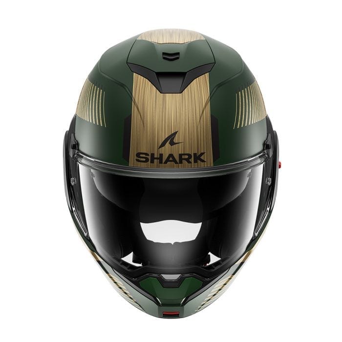 Shark Helmut XL SHARK OXO SIKTER MATT GREEN CHROME GOLD HELMET (Size: XL)