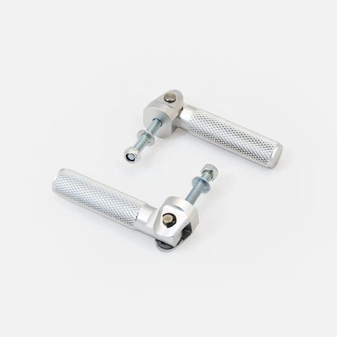 TEC BIKE PARTS Hard Parts Black TEC Mid or Rear Mount Foot Rests for Super Meteor 650