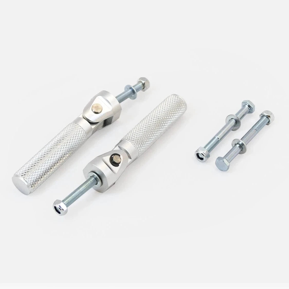 TEC BIKE PARTS Hard Parts Black TEC Mid or Rear Mount Foot Rests for Super Meteor 650