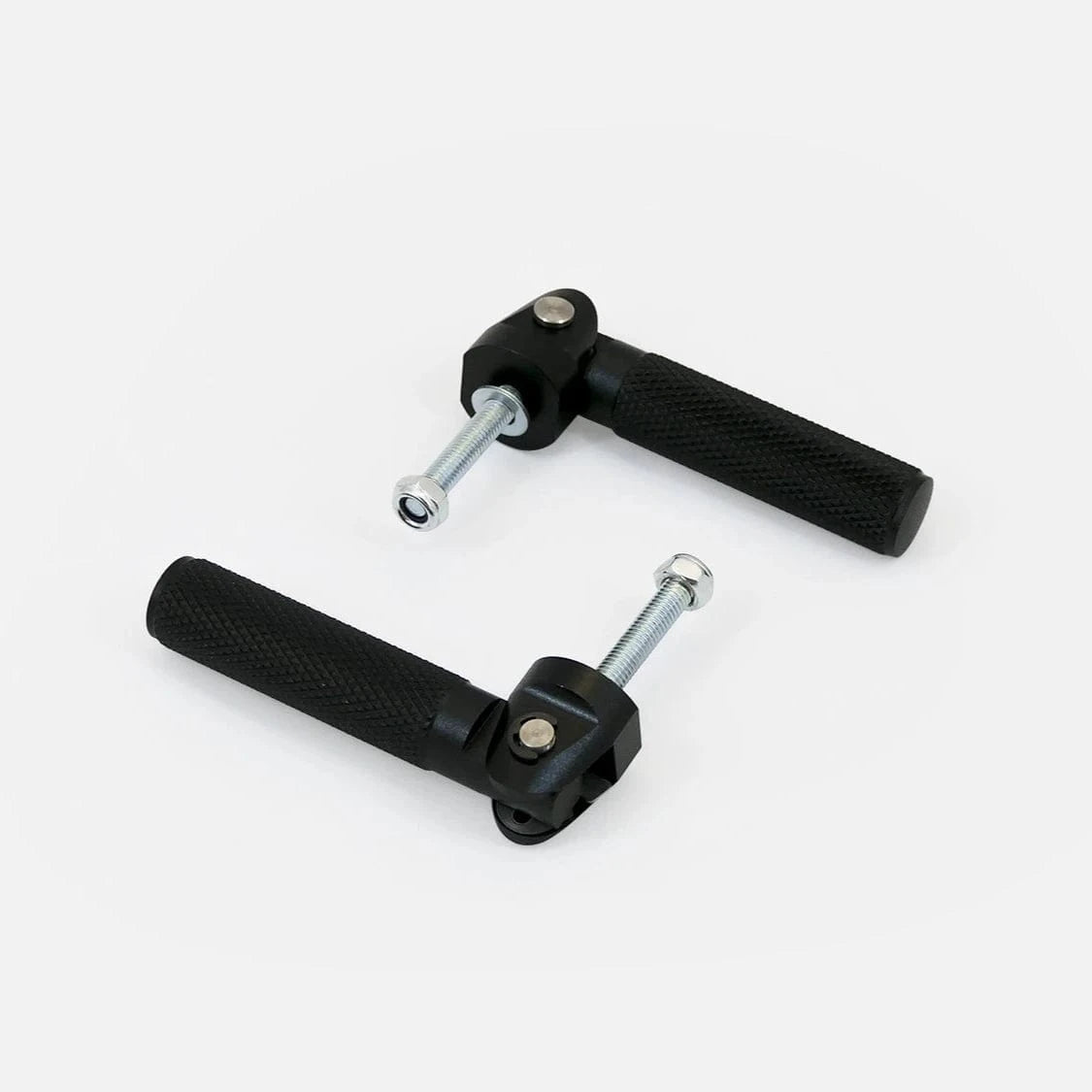 TEC BIKE PARTS Hard Parts Black TEC Mid or Rear Mount Foot Rests for Super Meteor 650