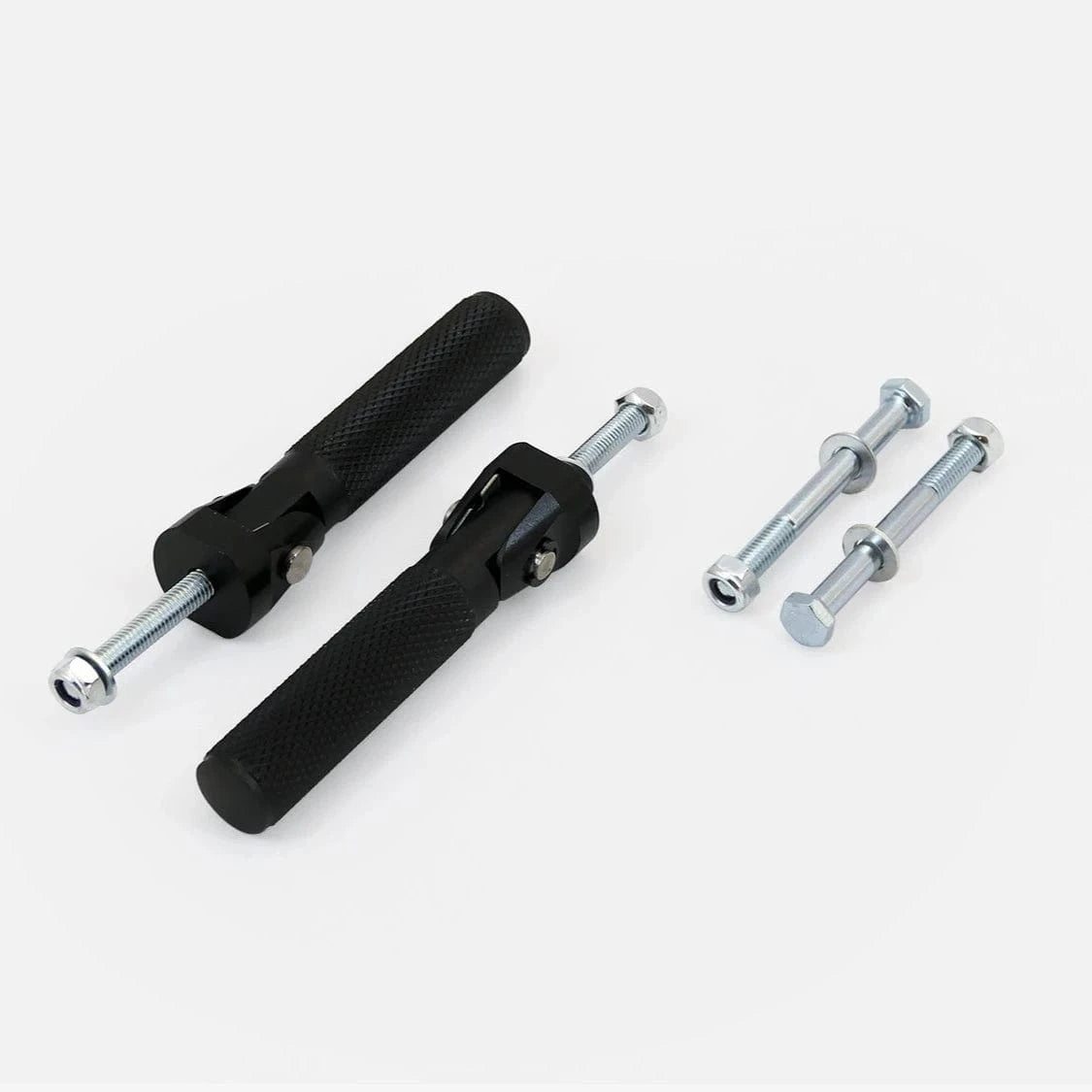 TEC BIKE PARTS Hard Parts Black TEC Mid or Rear Mount Foot Rests for Super Meteor 650