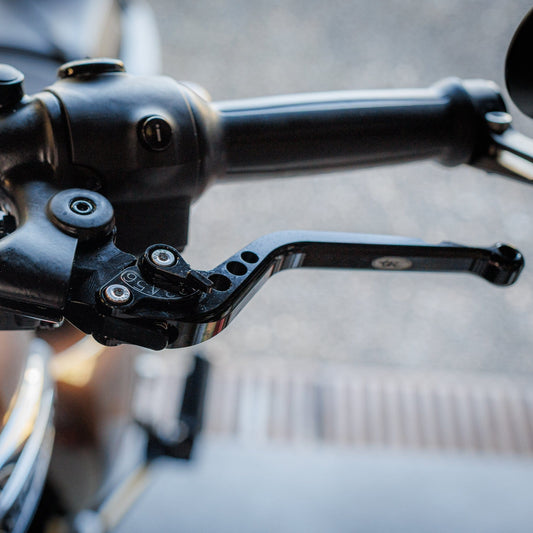 TEC Bike Parts Hard Parts TEC Adjustable Brake and Clutch Levers Set for Bear / Super Meteor / Shotgun, Interceptor (2023 onwards), Meteor 350, Hunter and Classic 350-2