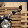 Load image into Gallery viewer, TEC Bike Parts Hard Parts TEC Clamp-On CNC Round Bar End Mirrors for BSA Gold Star 650

