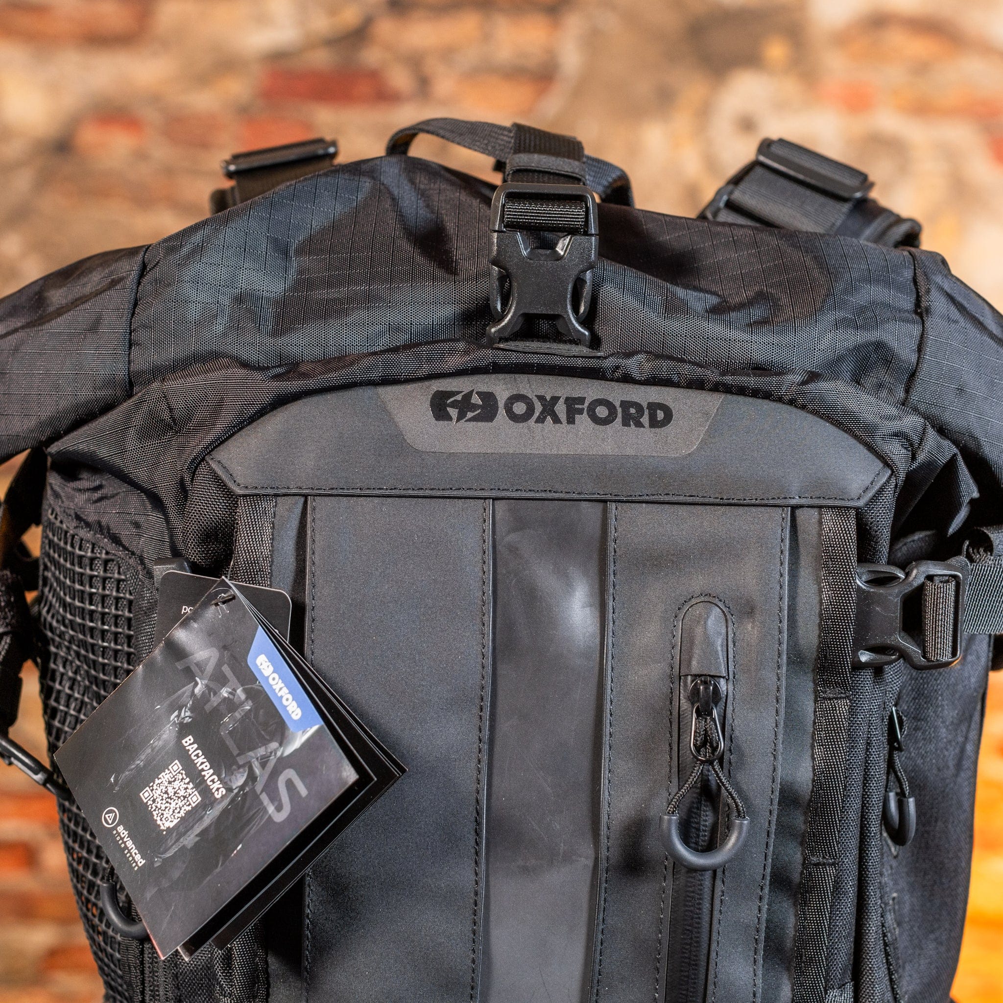 Whites Power Sports BRAND: Oxford Oxford Atlas B-20 Advanced Backpack - Black