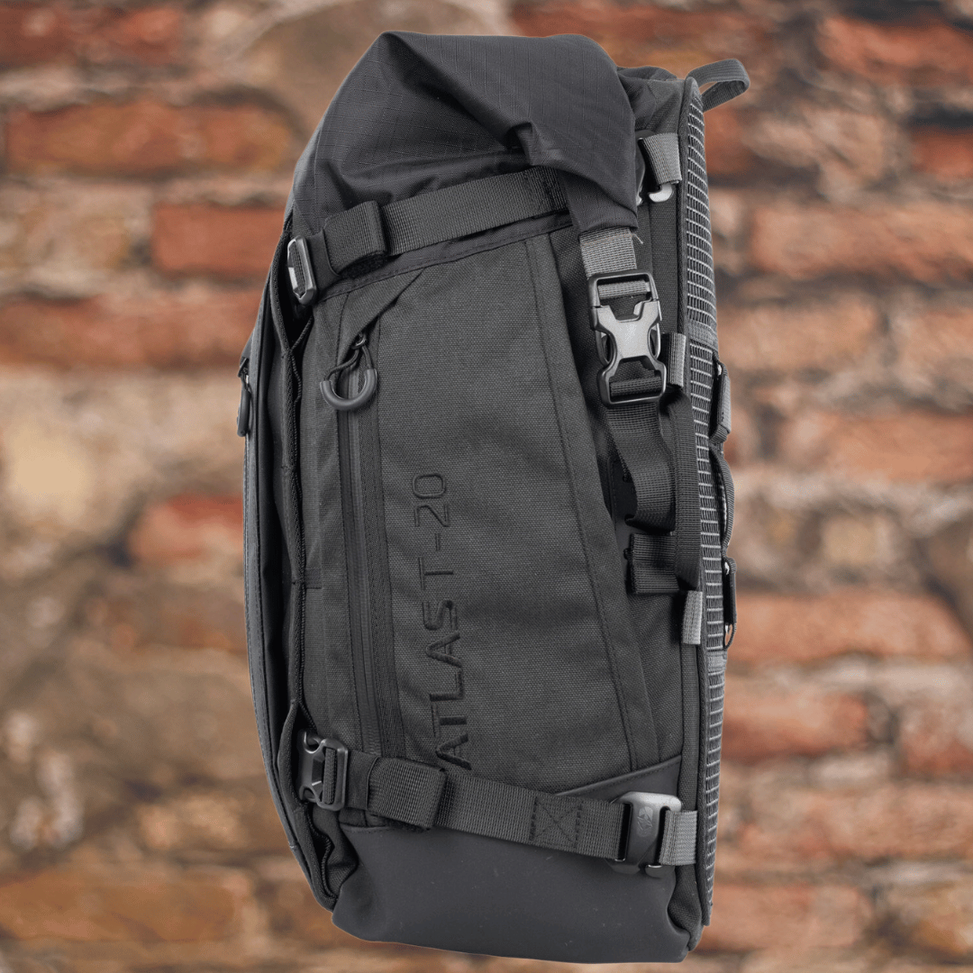 Whites Power Sports BRAND: Oxford Oxford Atlas T-20 Advanced Tourpack Bag - Black