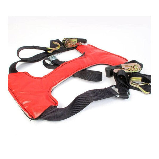 Whites Power Sports Whites Whites Wheel Strap Tie Down - Red