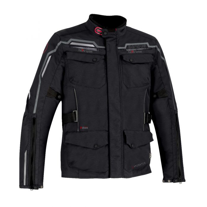 BERING BALISTIK MOTORCYCLE JACKET BLACK