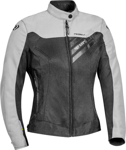 IXON ORION WOMENS BLACK/GREY WOMENS TEXTILE JACKET