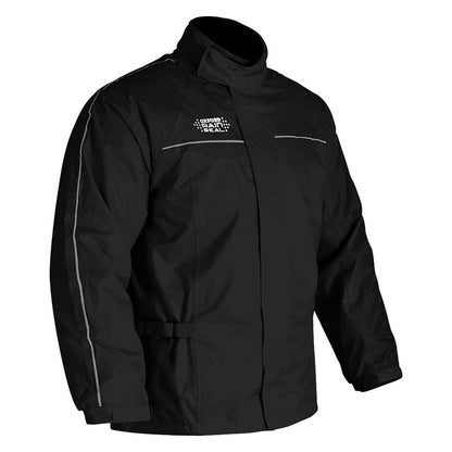 OXFORD RAINSEAL OVER JACKET - BLACK