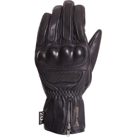 SEGURA JUSTICE MID SEASON/WINTER LEATHER GLOVES - BLACK