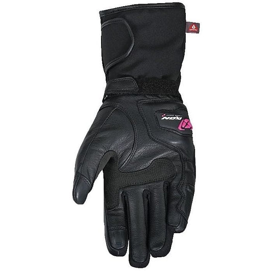 Biker Torque Australia Brand: Ixon IXON PRO RESCUE BLACK/PINK WOMEN'S WINTER GLOVES