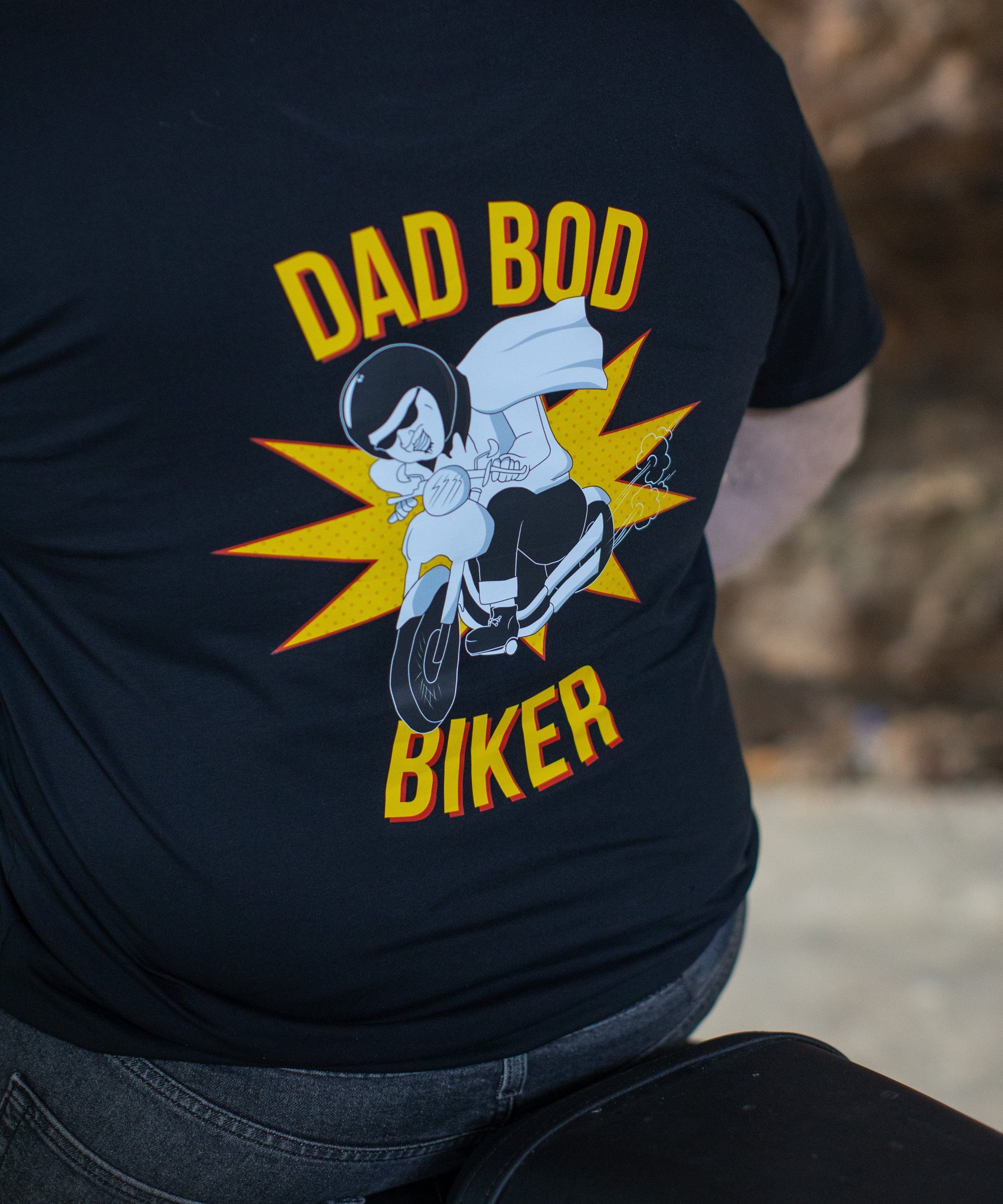 Biker Torque BRAND: Biker Torque Dad Bod Biker - Short Sleeve