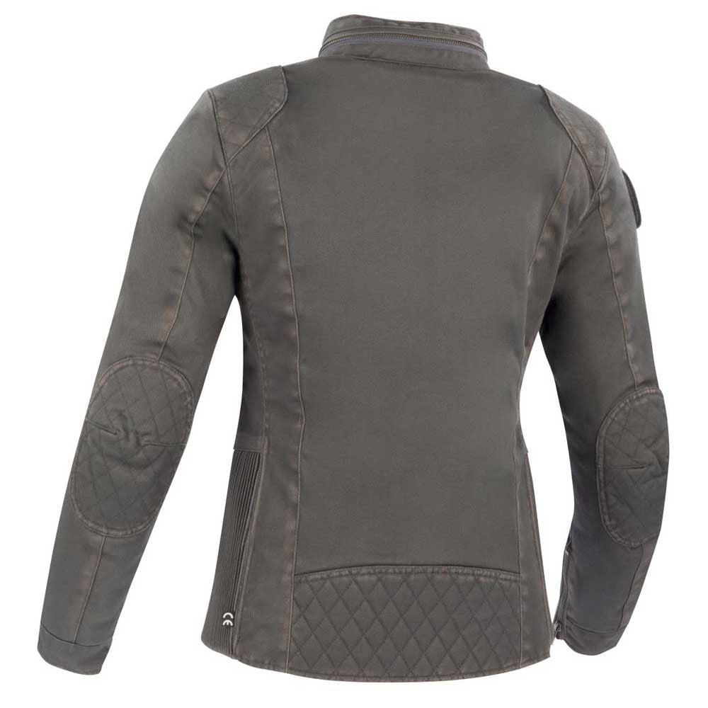 SEGURA WOMENS MAYA MOTORCYCLE JACKET - GREY